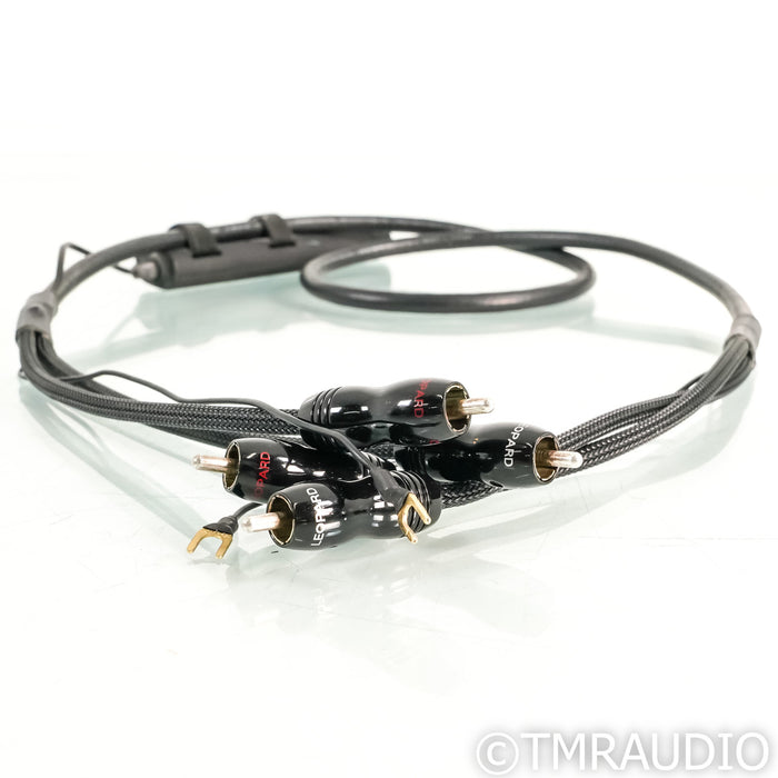 AudioQuest LeoPard Tonearm Cable; 1.2m Phono Interconnect