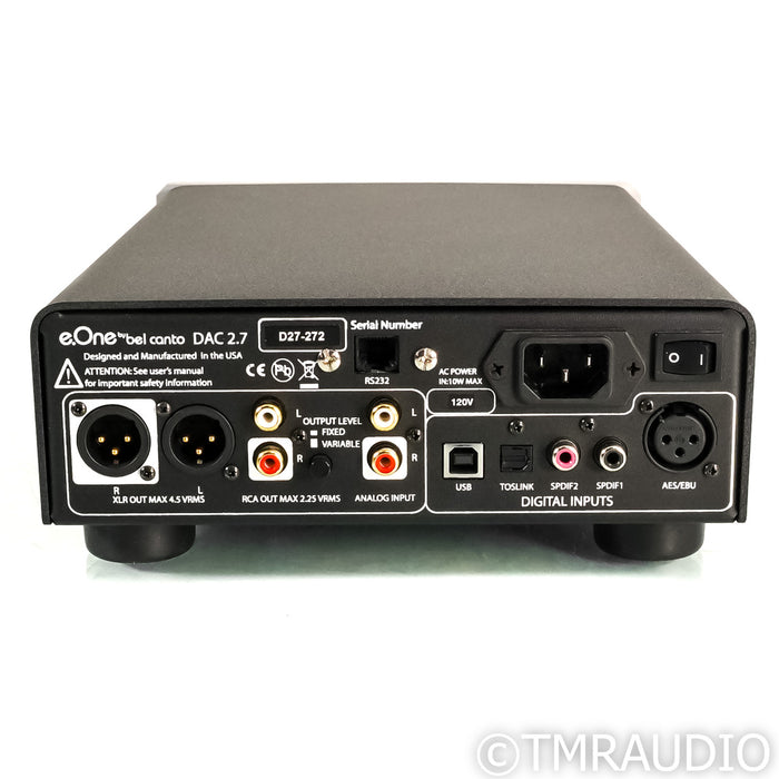 Bel Canto e.One DAC2.7; D/A Converter