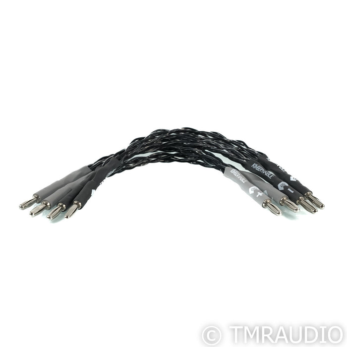 Kimber Kable Carbon 8 Jumper Cables; Set of Four