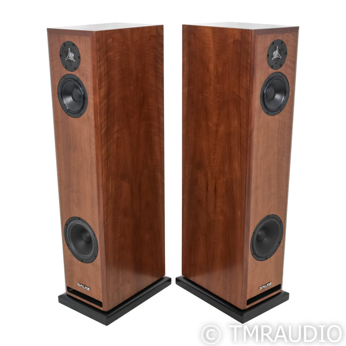 Salk Song3 BeAT Floorstanding Speakers; Curly Walnut Pair