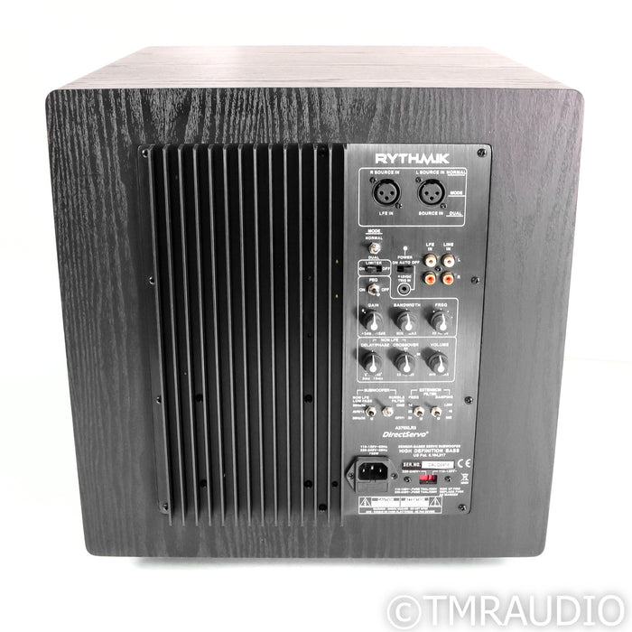 Rythmik Audio F12 12" Powered Subwoofer; Black Oak