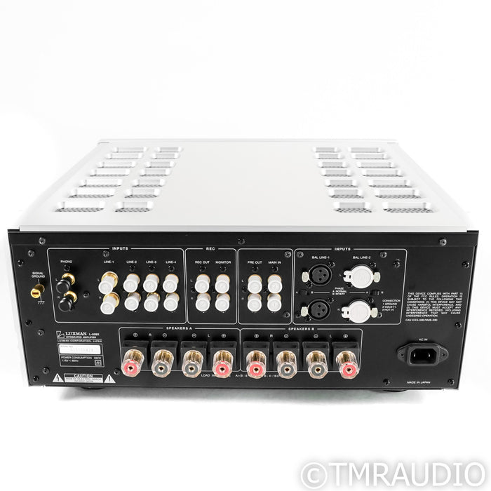 Luxman L-509X Stereo Integrated Amplifier; MM & MC Phono