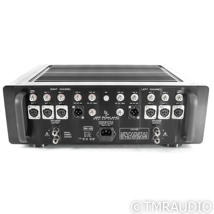 Jeff Rowland Design Concentra 1 Stereo Integrated Amplifier