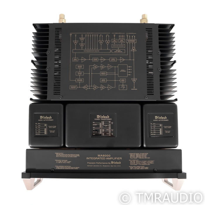 McIntosh MA8000 Stereo Integrated Amplifier; MM & MC Phono