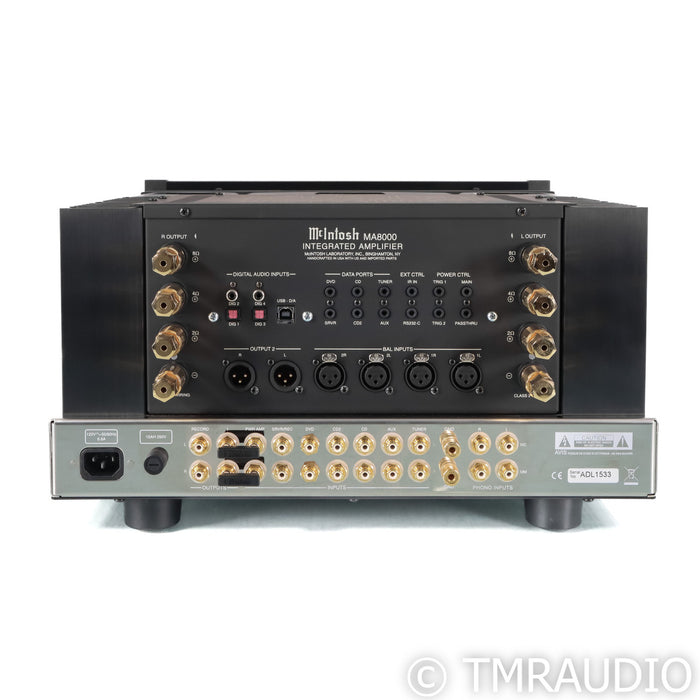 McIntosh MA8000 Stereo Integrated Amplifier; MM & MC Phono