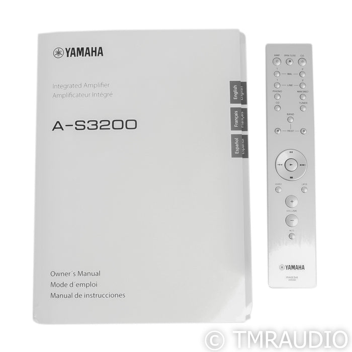 Yamaha A-S3200 Stereo Integrated Amplifier; MM & MC Phono