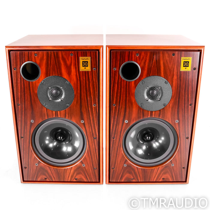 Harbeth M30.1 35th Anniversary Bookshelf Speakers; Rosewood Pair
