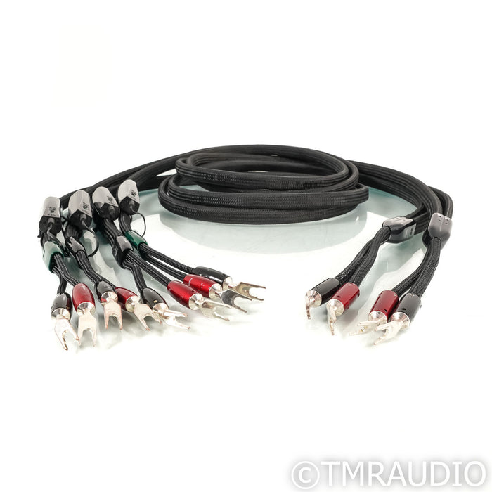 AudioQuest Robin Hood ZERO Bi-Wire Combo Speaker Cables; 2.5m Pair
