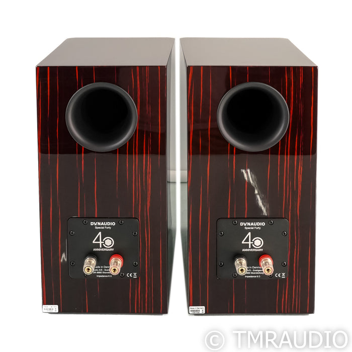 Dynaudio Special Forty Bookshelf Speakers; Black Vine HG Pair