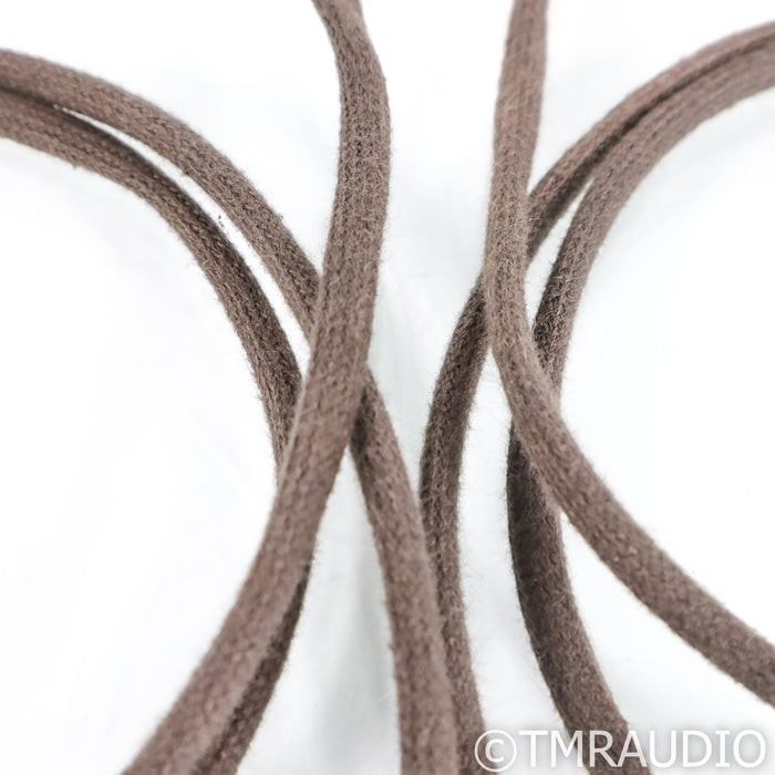 Luna Cables Gris RCA Cables; 1m Pair Interconnects
