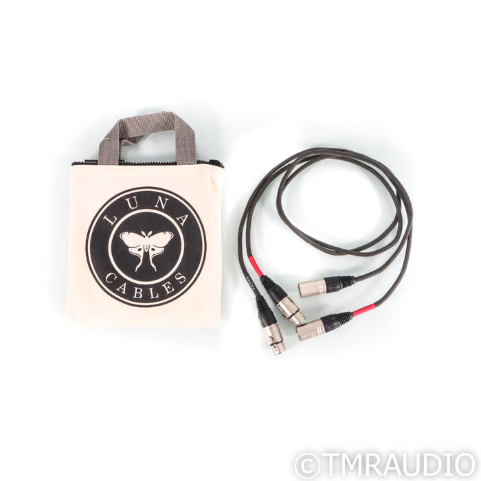 Luna Cables Gris XLR Cables; 1m Pair Balanced Interconnects