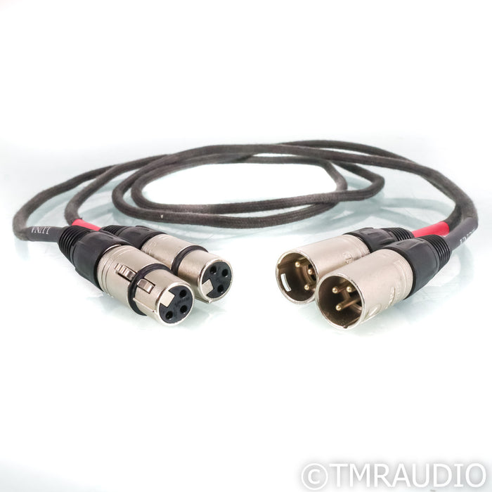 Luna Cables Gris XLR Cables; 1m Pair Balanced Interconnects