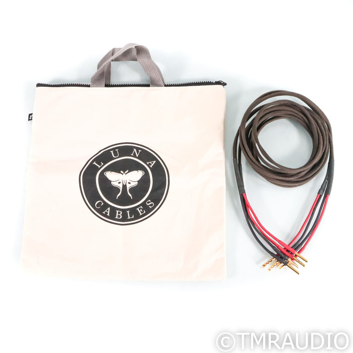 Luna Cables Gris Speaker Cables; 3m Pair