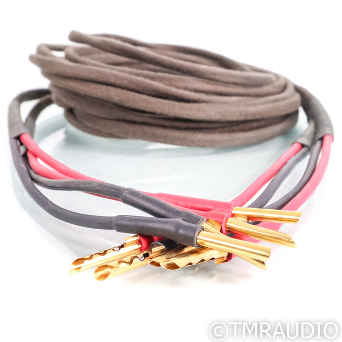 Luna Cables Gris Speaker Cables; 3m Pair