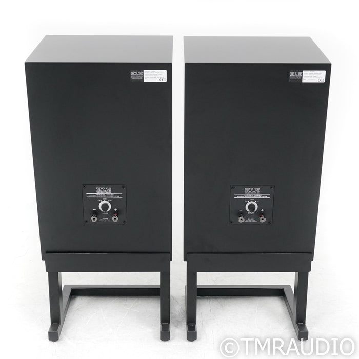 KLH Model Three Bookshelf Speakers; Black Pair
