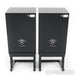 KLH Model Three Bookshelf Speakers; Black Pair