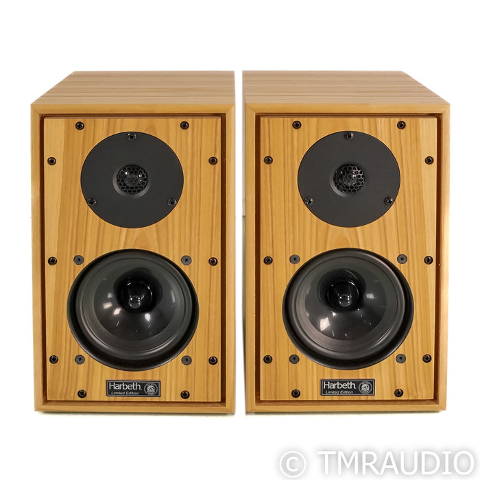Harbeth P3ESR 40th Anniversary Edition Bookshelf Speakers; Olive Pair