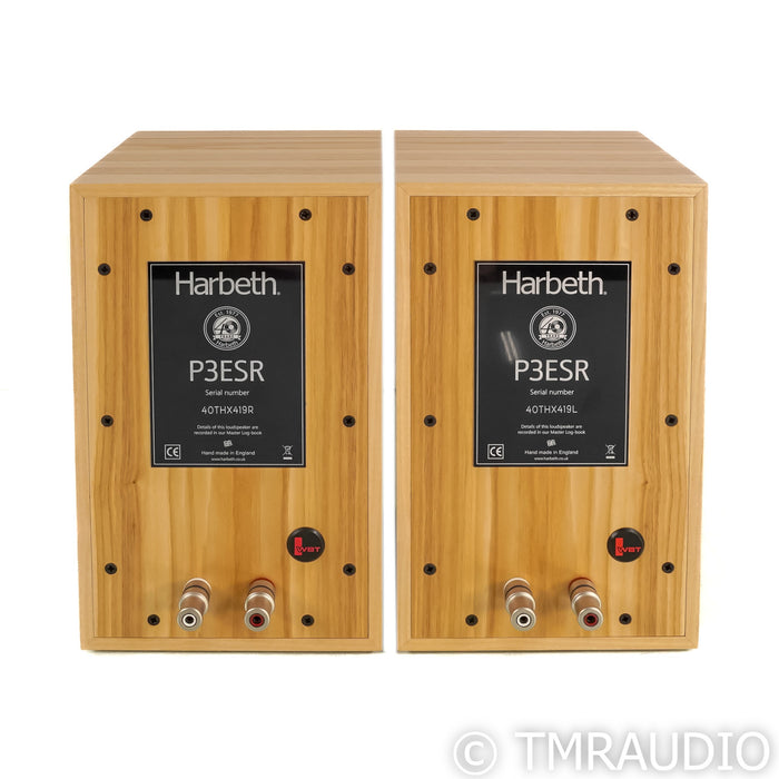 Harbeth P3ESR 40th Anniversary Edition Bookshelf Speakers; Olive Pair