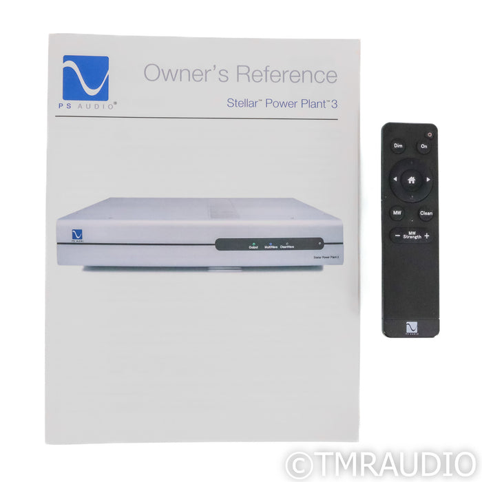 PS Audio Stellar PowerPlant 3 Power Conditioner; AC Regenerator