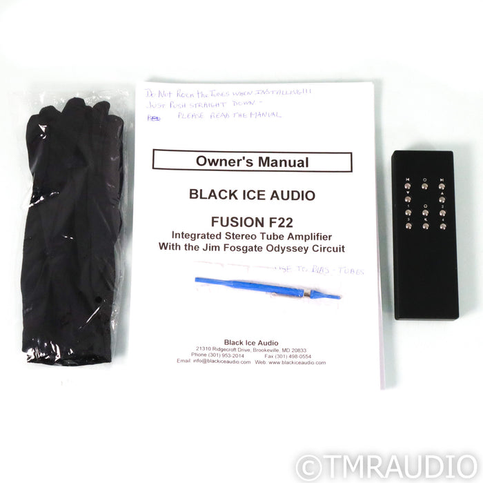 Black Ice Audio F22 v2 Tube Headphone Amplifier; Upgrades