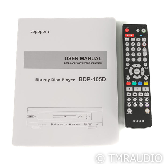 Oppo BDP-105D Universal BluRay Player