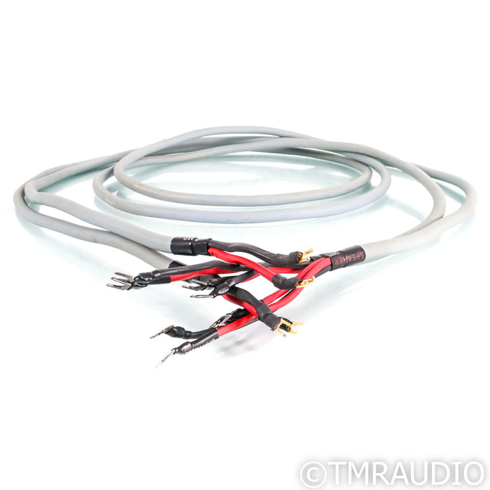 AudioQuest Crystal+ Bi-Wire Speaker Cables; 3m Pair