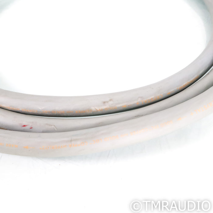 AudioQuest Crystal+ Bi-Wire Speaker Cables; 3m Pair