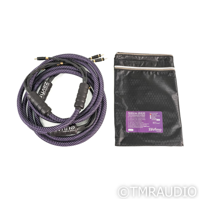 Zavfino Nova OCC Speaker Cables; 2.5m Pair