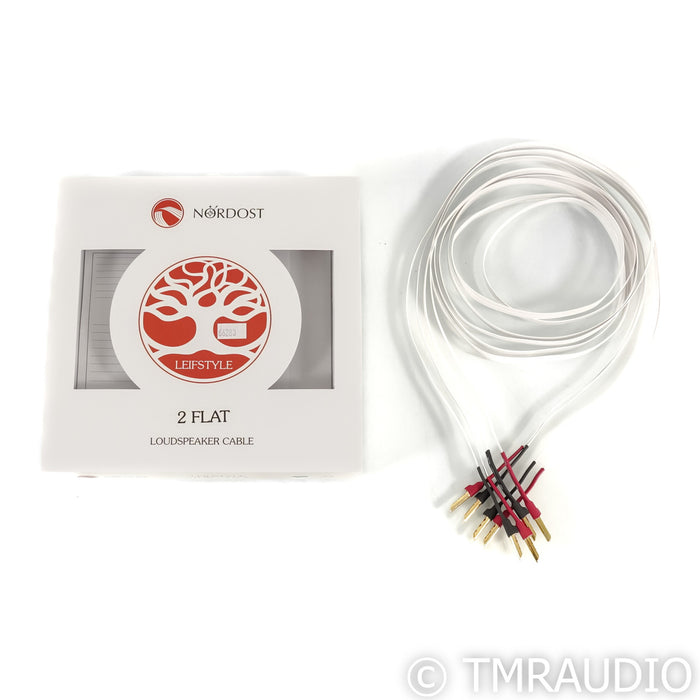 Nordost 2 Flat Speaker Cables; 2m Pair (Open Box)