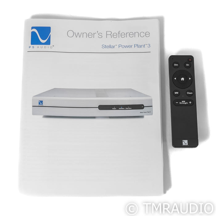 PS Audio Stellar PowerPlant 3 Power Conditioner; AC Regenerator