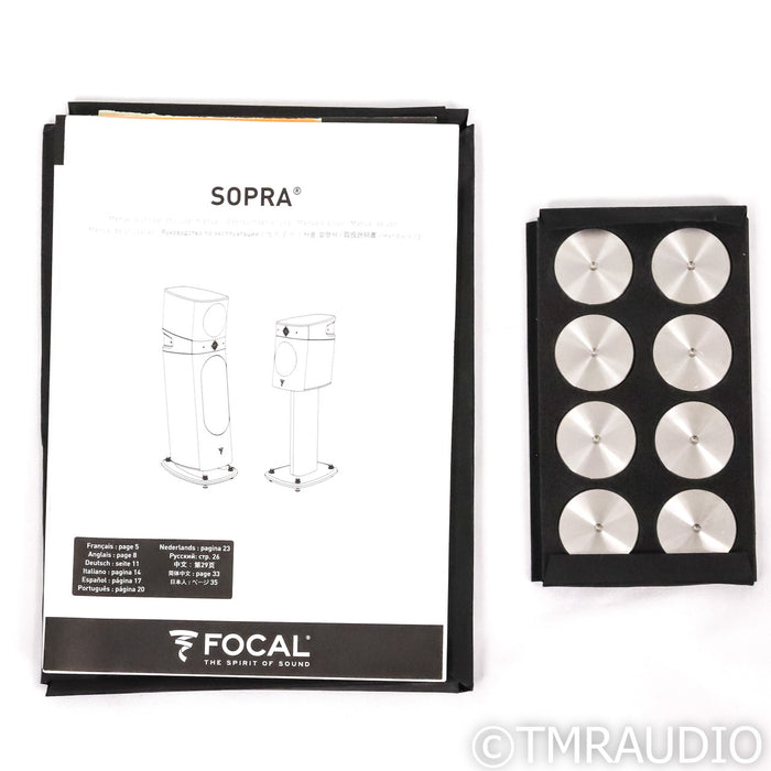 Focal Sopra No. 2 Floorstanding Speakers; White Pair (Used)