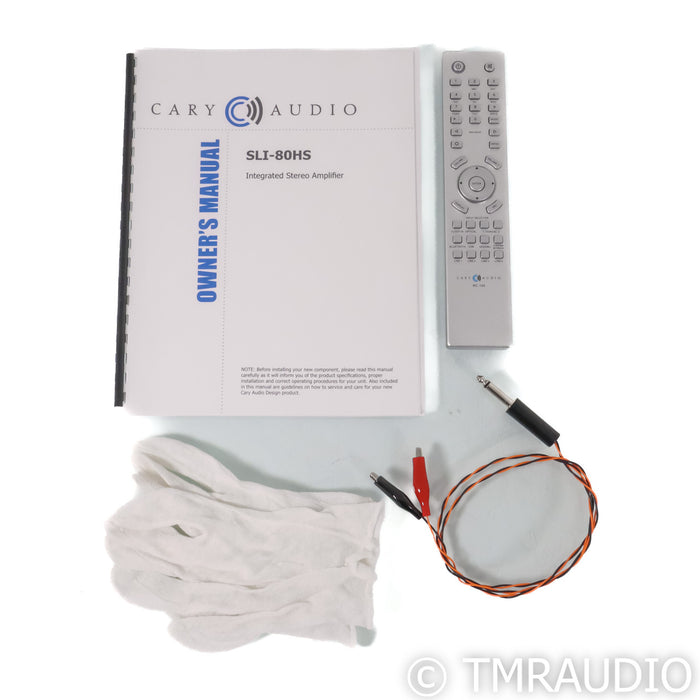 Cary Audio Design SLI-80HS Stereo Tube Integrated Amplifier