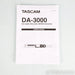 Tascam DA-3000 Master Recorder and DAC; D/A + A/D Converter