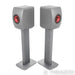 KEF LS50 Meta Bookshelf Speakers; Titanium Grey Pair w/ S2 Stands