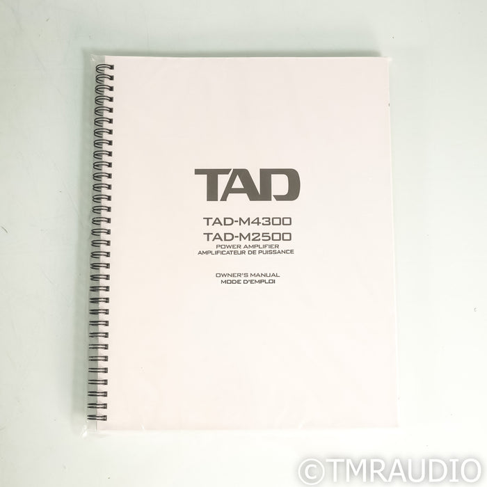 TAD M2500 Stereo Power Amplifier