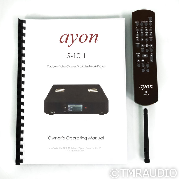 Ayon Audio S-10 II Tube Network Streamer