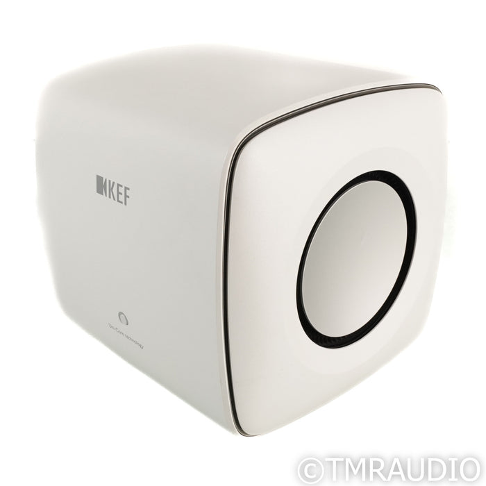 KEF KC62 6.5" Powered Subwoofer; Mineral White