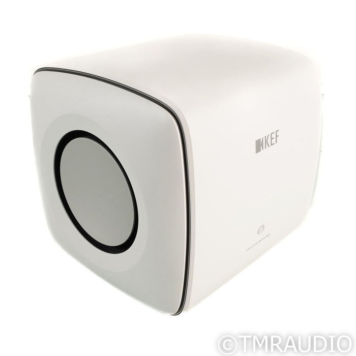 KEF KC62 6.5" Powered Subwoofer; Mineral White