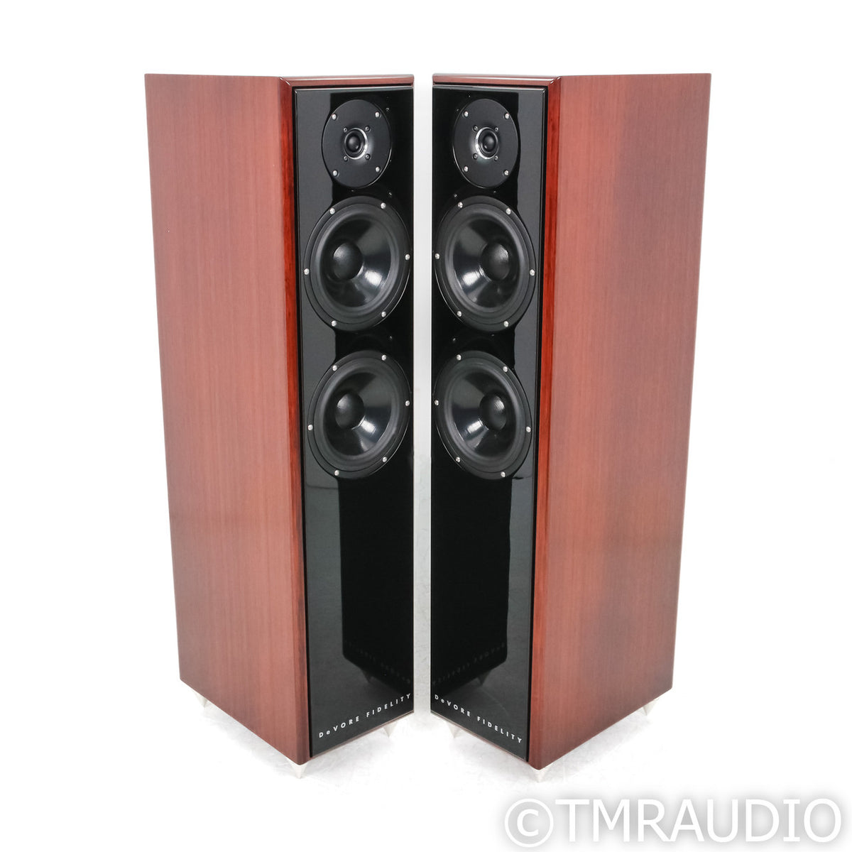 Devore Fidelity Gibbon Super Nine Floorstanding Speakers; Mahogany Pai ...