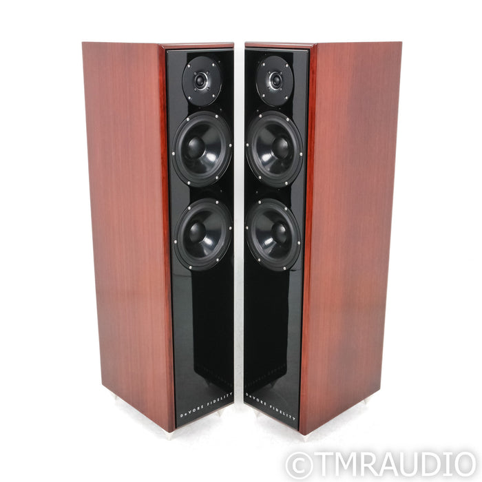 Devore Fidelity Gibbon Super Nine Floorstanding Speakers; Mahogany Pair