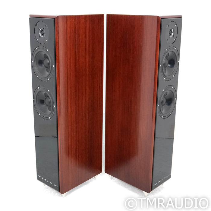 Devore Fidelity Gibbon Super Nine Floorstanding Speakers; Mahogany Pair