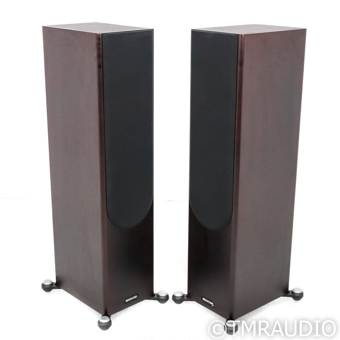 Monitor Audio Gold 300 5G Floorstanding Speakers; Dark Walnut Pair