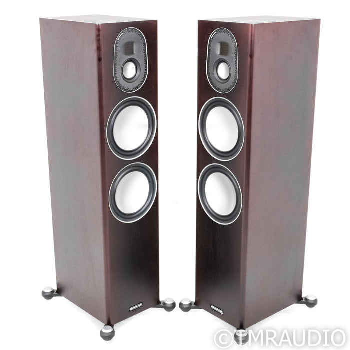 Monitor Audio Gold 300 5G Floorstanding Speakers; Dark Walnut Pair