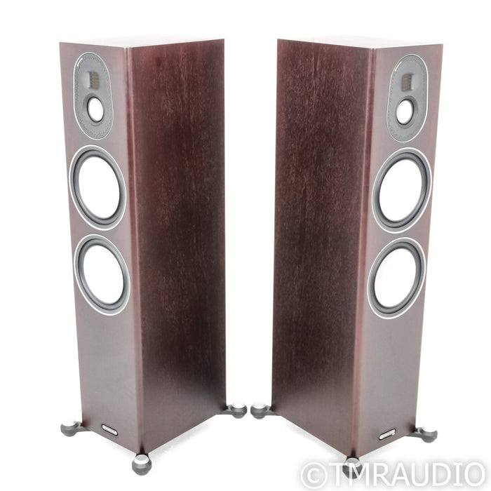 Monitor Audio Gold 300 5G Floorstanding Speakers; Dark Walnut Pair