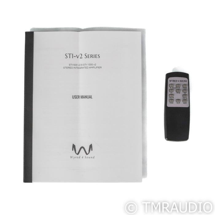 Wyred 4 Sound STI-500v2 Stereo Integrated Amplifier, AS-IS (No Left Channel)
