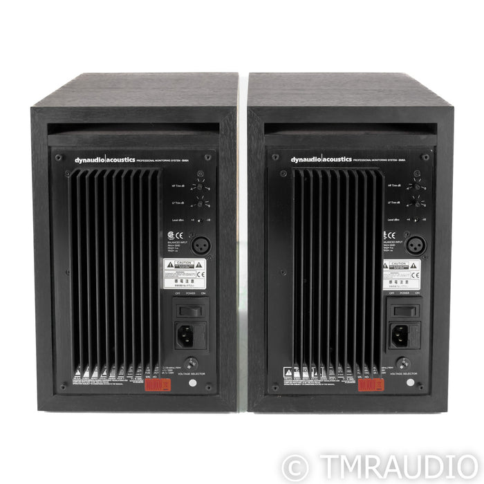 Dynaudio BM6A Powered Bookshelf Speakers; Black Pair