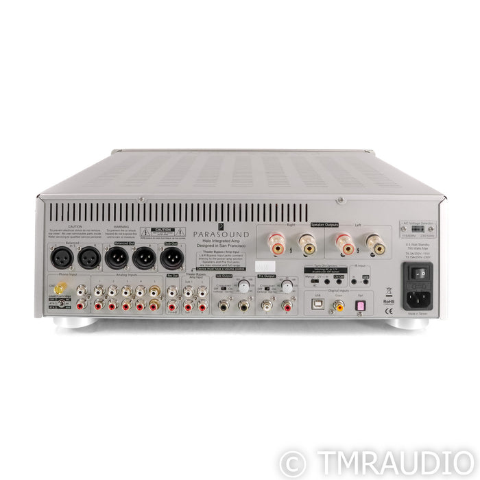Parasound Halo Integrated Amplifier; MM & MC Phono