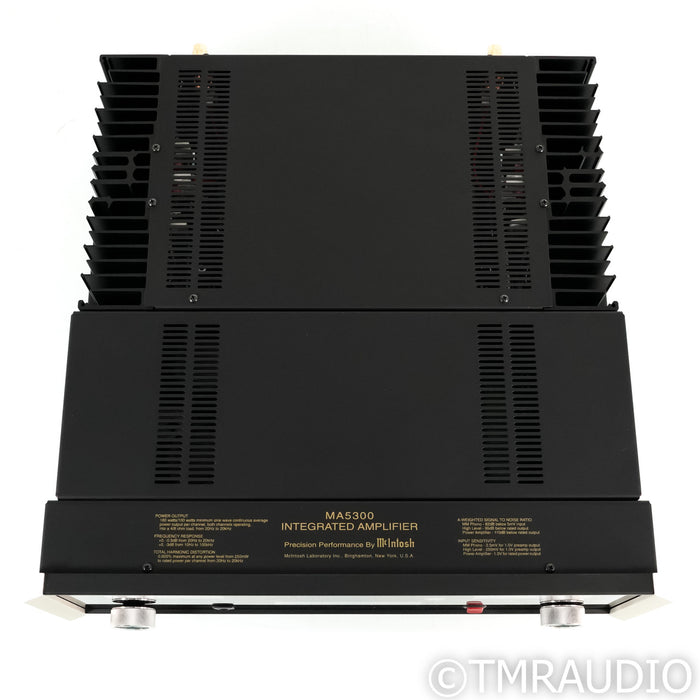McIntosh MA5300 Stereo Integrated Amplifier; MM Phono