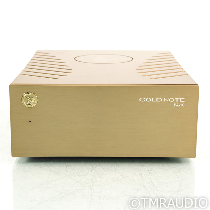Gold Note PA-10 Stereo Power Amplifier; Gold