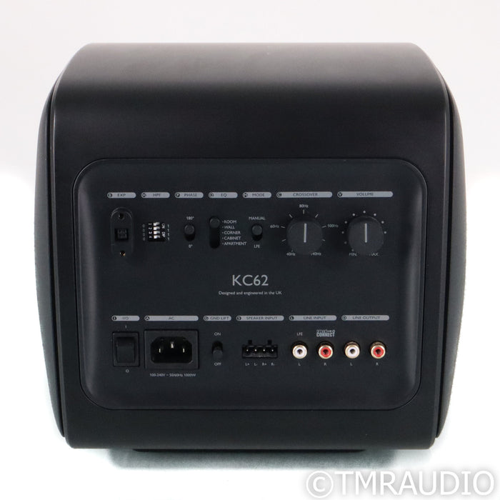 KEF KC62 6.5" Powered Subwoofer; Black